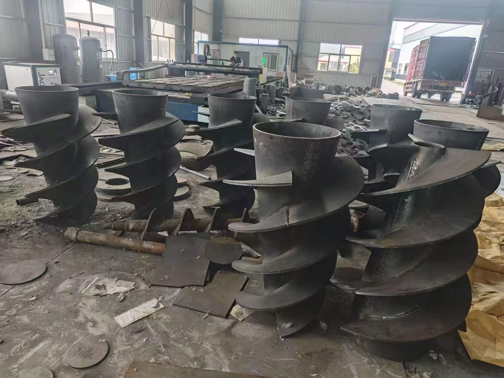 百色市无轴螺旋输送机碳钢螺旋叶片 - 厂家